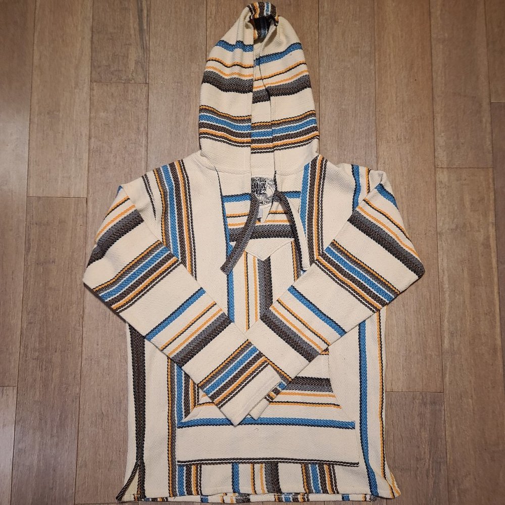 Never Worn Senor Lopez Baja Pullover - Bonfire